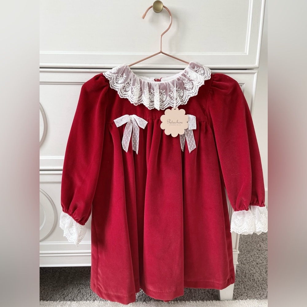 Traditional Red Christmas dress